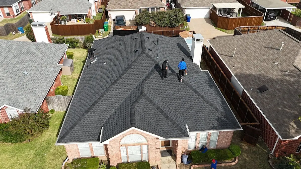 Commercial Roofing work in progress on a West Melbourne property